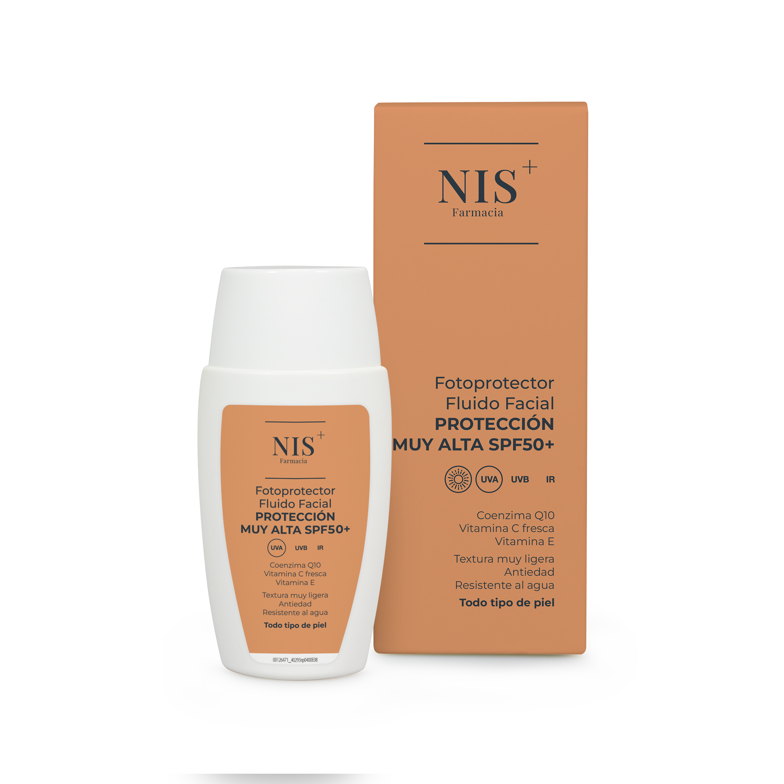 Fotoprotector Fluido Facial SPF50+ NIS+